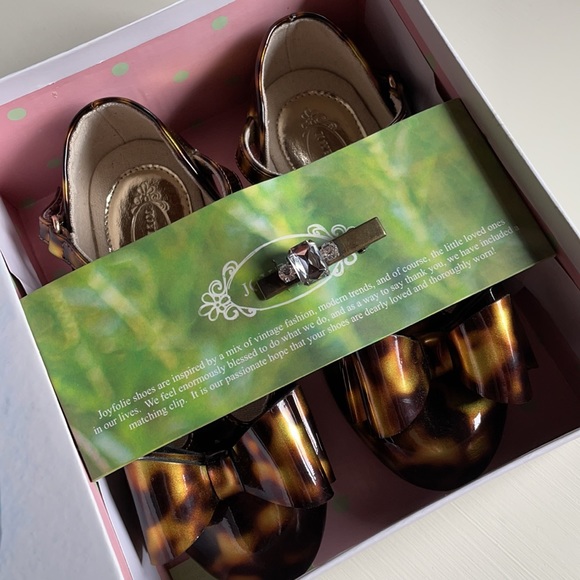 Joyfolie | Vivian T-Strap Maryjanes in Tortoise | 12T - Picture 15 of 16